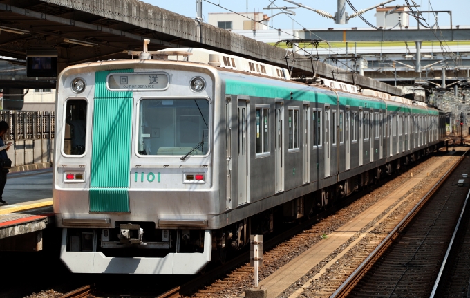 鉄道フォト・写真：京都市交通局10系電車 1101 竹田駅 (京都府|京都市営地下鉄) 鉄道フォト・写真 by norikadさん - 撮影日 2024/06/19 10:19