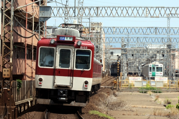 鉄道フォト・写真：近畿日本鉄道  8103 竹田駅 (京都府|近鉄) 鉄道フォト・写真 by norikadさん - 撮影日 2024/06/19 10:32