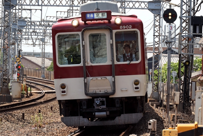 鉄道フォト・写真：近畿日本鉄道 近鉄8000系電車 8902 竹田駅 (京都府|近鉄) 鉄道フォト・写真 by norikadさん - 撮影日 2024/06/19 10:48