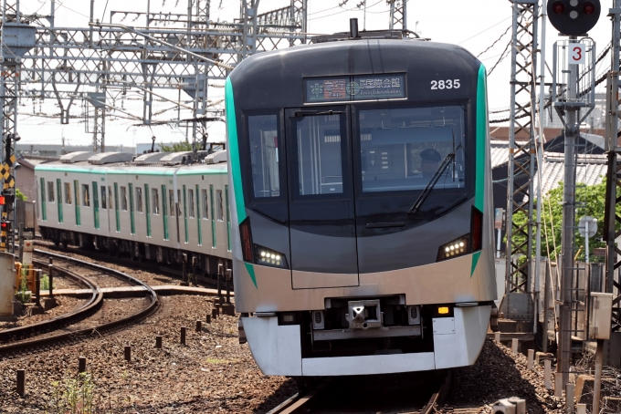 鉄道フォト・写真：京都市交通局20系電車 2835 竹田駅 (京都府|近鉄) 鉄道フォト・写真 by norikadさん - 撮影日 2024/06/19 10:54