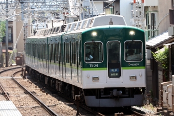 京阪電鉄 京阪1500形(Tc1) 1504 鉄道フォト・写真 by norikadさん 伏見桃山駅：2024年06月19日12時ごろ