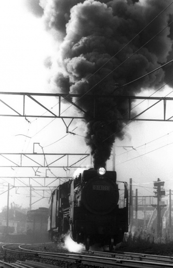 国鉄D51形蒸気機関車 D51-1060 鉄道フォト・写真 by norikadさん 小屋浦駅：1970年08月25日00時ごろ