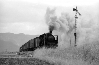 国鉄C57形蒸気機関車 C57-46 鉄道フォト・写真 by norikadさん 寺前駅：1971年01月14日00時ごろ