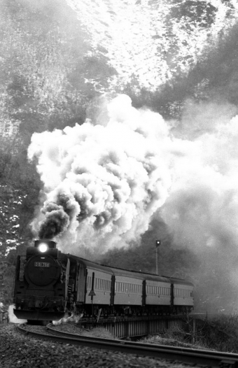 国鉄D51形蒸気機関車 D51-765 鉄道フォト・写真 by norikadさん 布原駅：1971年01月17日00時ごろ
