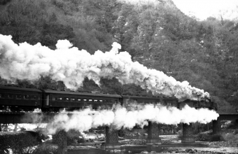 国鉄C58形蒸気機関車 鉄道フォト・写真 by norikadさん 布原駅：1971年01月17日00時ごろ