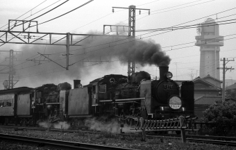 国鉄C57形蒸気機関車 蒸気の旅 C57 5 鉄道フォト・写真 by norikadさん 明石駅：1971年05月23日00時ごろ