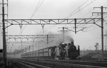 国鉄C57形蒸気機関車 C57 5 鉄道フォト・写真 by norikadさん 明石駅：1971年05月23日00時ごろ