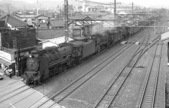 国鉄D51形蒸気機関車 D51-258 鉄道フォト・写真 by norikadさん 倉敷駅：1971年08月24日00時ごろ