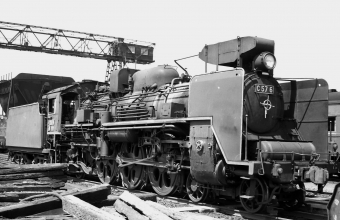 国鉄C57形蒸気機関車 C57 6 鉄道フォト・写真 by norikadさん ：1971年04月12日00時ごろ