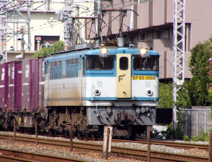 JR貨物 国鉄EF65形電気機関車 EF65-1008 鉄道フォト・写真 by norikadさん 須磨駅：2003年09月09日09時ごろ