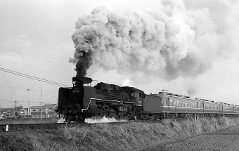 国鉄C57形蒸気機関車 C57-119 鉄道フォト・写真 by norikadさん 北宇智駅：1972年01月28日00時ごろ