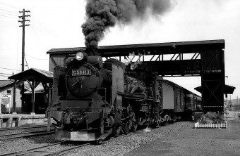 国鉄C58形蒸気機関車 C58-413 鉄道フォト・写真 by norikadさん 標茶駅：1971年09月07日00時ごろ