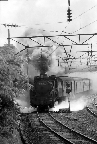国鉄D51形蒸気機関車 D51-756 鉄道フォト・写真 by norikadさん 小樽駅：1971年09月13日00時ごろ