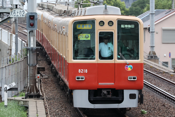 阪神 2点セット 阪神8000系 8213F編成 (尼崎車庫) 鉄道フォト | レイルラボ(RailLab)