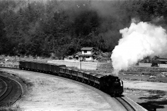 国鉄D51形蒸気機関車 鉄道フォト・写真 by norikadさん 豪渓駅：1972年03月27日00時ごろ