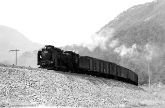 国鉄D51形蒸気機関車 D51-195 鉄道フォト・写真 by norikadさん 豪渓駅：1972年03月27日00時ごろ