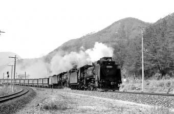 国鉄D51形蒸気機関車 D51-861 鉄道フォト・写真 by norikadさん 豪渓駅：1972年03月27日00時ごろ