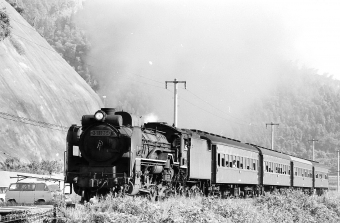 国鉄D51形蒸気機関車 D51-1054 鉄道フォト・写真 by norikadさん 筑前内野駅：1972年08月14日00時ごろ