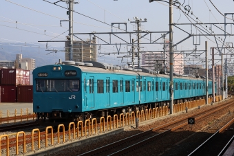 JR西日本 国鉄103系電車 鉄道フォト・写真 by norikadさん 鷹取駅：2020年10月29日09時ごろ