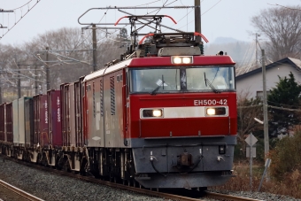 JR貨物 EH500形 EH500-42 鉄道フォト・写真 by norikadさん 苫米地駅：2020年11月26日14時ごろ