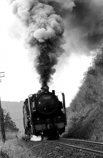 国鉄9600形蒸気機関車 753 鉄道フォト・写真 by norikadさん 立野駅 (熊本県|JR)：1972年12月30日00時ごろ