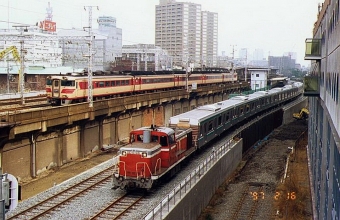 JR貨物 国鉄DE10形ディーゼル機関車 鉄道フォト・写真 by norikadさん 兵庫駅：1997年02月16日00時ごろ