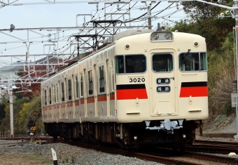 山陽電車クモハ3000形 3020 鉄道フォト・写真 by norikadさん 霞ヶ丘駅 (兵庫県)：2020年11月16日09時ごろ