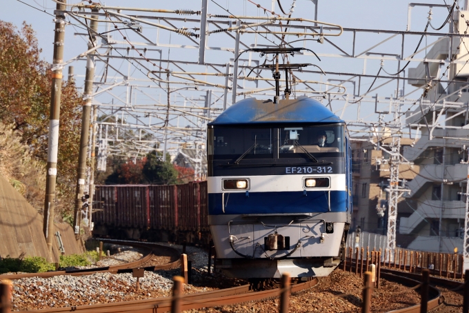 JR貨物 EF210形 EF210-312 鉄道フォト・写真 by norikadさん 舞子駅：2020年12月07日13時ごろ