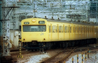 JR西日本 国鉄103系電車 鉄道フォト・写真 by norikadさん 大阪駅：1993年01月16日00時ごろ