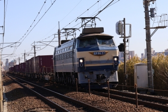 JR貨物 国鉄EF66形電気機関車 EF66-27 鉄道フォト・写真 by norikadさん 大久保駅 (兵庫県)：2021年01月20日12時ごろ