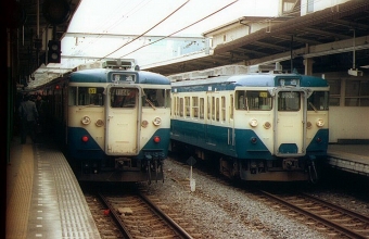 JR東日本 国鉄113系電車 鉄道フォト・写真 by norikadさん 千葉駅 (JR)：1992年03月25日00時ごろ