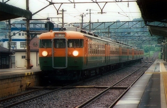 JR東海 国鉄153系電車 鉄道フォト・写真 by norikadさん 恵那駅 (JR)：1989年08月01日00時ごろ