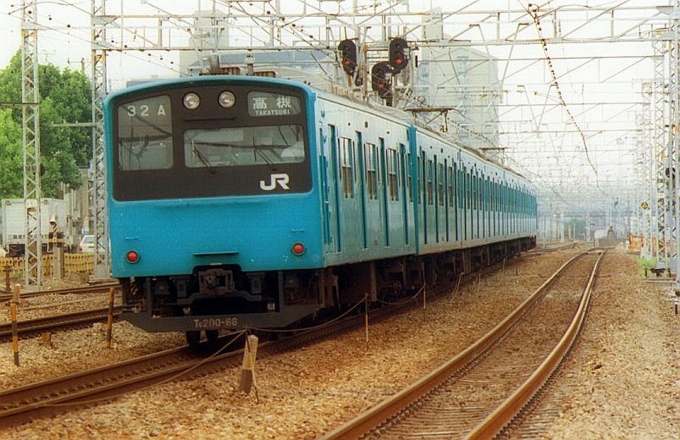 JR西日本 国鉄201系電車 鉄道フォト・写真 by norikadさん 須磨駅：1993年06月13日00時ごろ