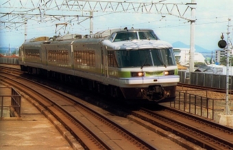 JR西日本 国鉄485系電車 シルフィード 鉄道フォト・写真 by norikadさん 大津京駅：1992年08月30日00時ごろ