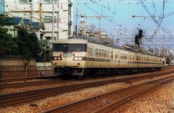 JR西日本 国鉄117系電車 鉄道フォト・写真 by norikadさん 須磨駅：1989年11月03日00時ごろ