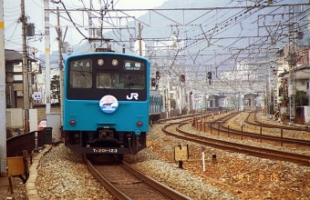 JR西日本 国鉄201系電車 鉄道フォト・写真 by norikadさん 須磨駅：1997年02月16日00時ごろ