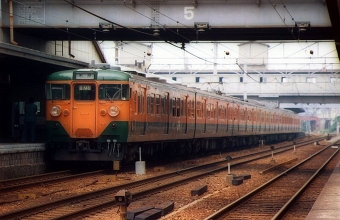 JR西日本 国鉄113系電車 鉄道フォト・写真 by norikadさん 姫路駅：1989年05月28日00時ごろ