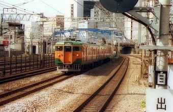 JR東日本 国鉄113系電車 鉄道フォト・写真 by norikadさん 品川駅 (JR)：1992年04月17日00時ごろ