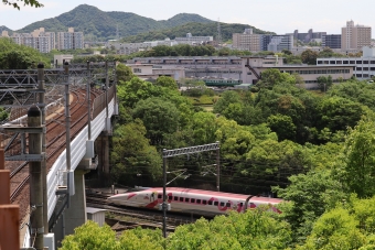 JR西日本 500系新幹線電車 ハローキティ号 鉄道フォト・写真 by norikadさん 西明石駅：2021年05月15日10時ごろ