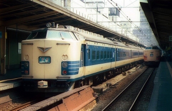 JR西日本 国鉄583系電車 鉄道フォト・写真 by norikadさん 大阪駅：1989年08月12日00時ごろ
