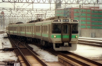 JR北海道721系電車 鉄道フォト・写真 by norikadさん 札幌駅：1991年03月19日00時ごろ