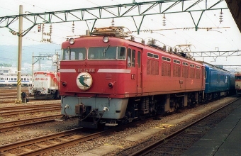 JR貨物 国鉄ED76形電気機関車 はやぶさ(特急) ED76-88 鉄道フォト・写真 by norikadさん 熊本駅：1988年08月02日00時ごろ
