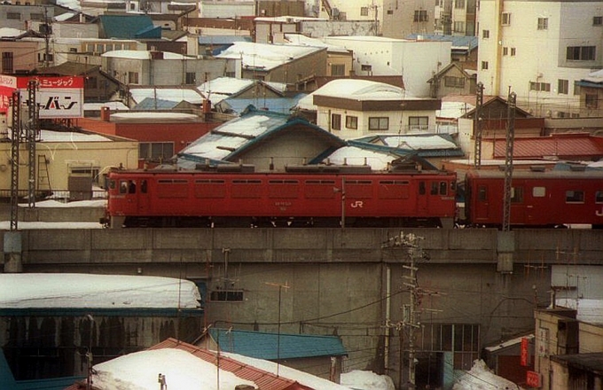 JR北海道 国鉄ED79形電気機関車 鉄道フォト・写真 by norikadさん 小樽駅：1991年03月19日00時ごろ