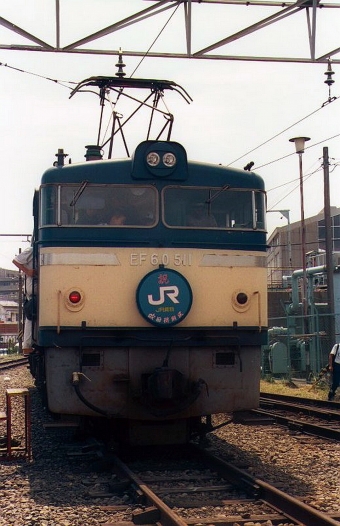 JR貨物 国鉄EF60形電気機関車 EF60-511 鉄道フォト・写真 by norikadさん ：1987年08月22日00時ごろ