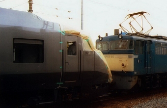 JR貨物 国鉄EF65形電気機関車 EF65-95 鉄道フォト・写真 by norikadさん 西宮駅 (JR)：1992年06月16日00時ごろ