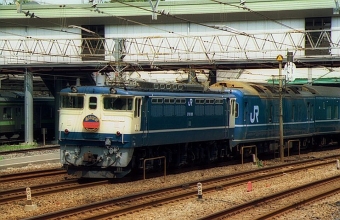 JR東日本 国鉄EF65形電気機関車 鉄道フォト・写真 by norikadさん 日暮里駅 (JR)：1990年06月23日00時ごろ