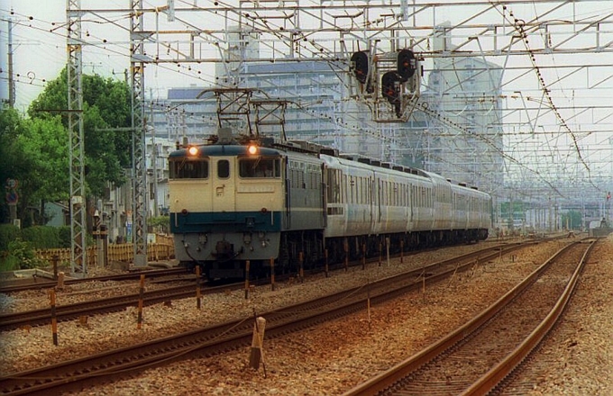 JR西日本 国鉄EF65形電気機関車 鉄道フォト・写真 by norikadさん 須磨駅：1993年06月13日00時ごろ