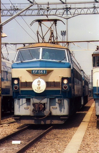 JR貨物 国鉄EF66形電気機関車 EF66-1 鉄道フォト・写真 by norikadさん ：1987年08月22日00時ごろ