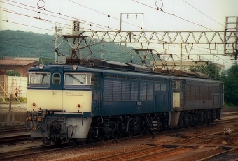JR東日本 国鉄EF63形電気機関車 EF63-22 鉄道フォト・写真 by norikadさん 横川駅 (群馬県)：1989年07月31日00時ごろ
