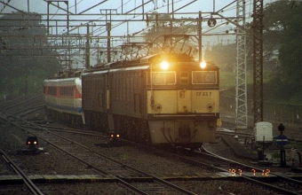 JR東日本 国鉄EF63形電気機関車 EF63-7 鉄道フォト・写真 by norikadさん 横川駅 (群馬県)：1997年07月12日00時ごろ